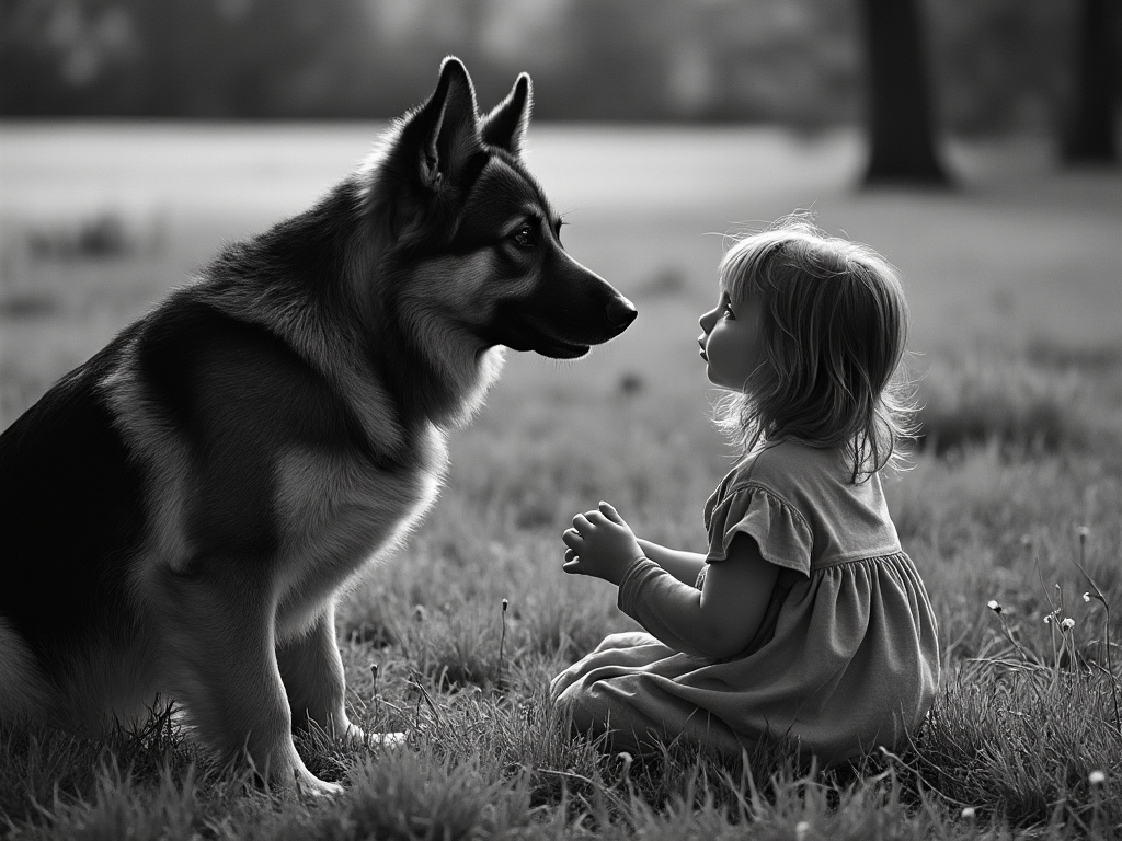Ansel Adams German Shepherd 10