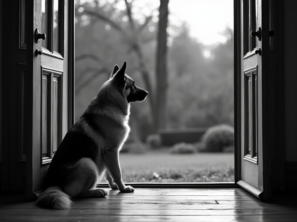 Ansel Adams German Shepherd 12