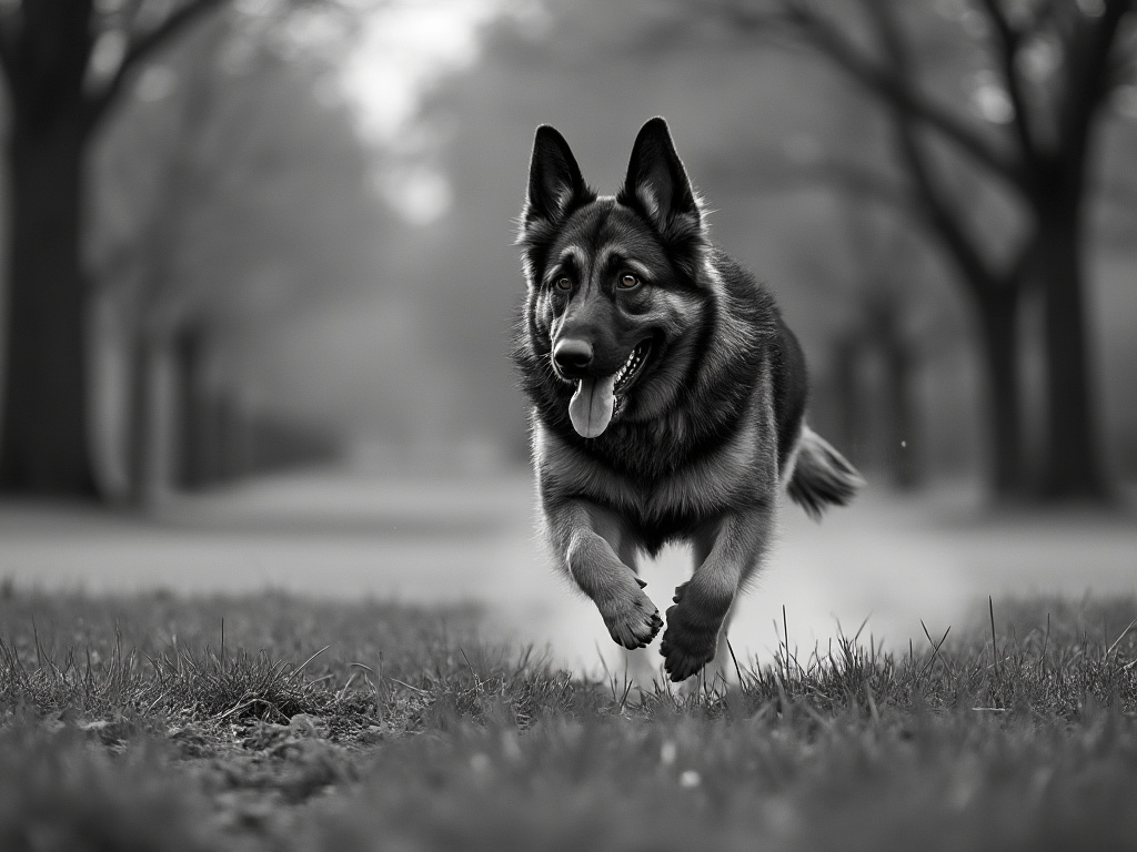 Ansel Adams German Shepherd 7