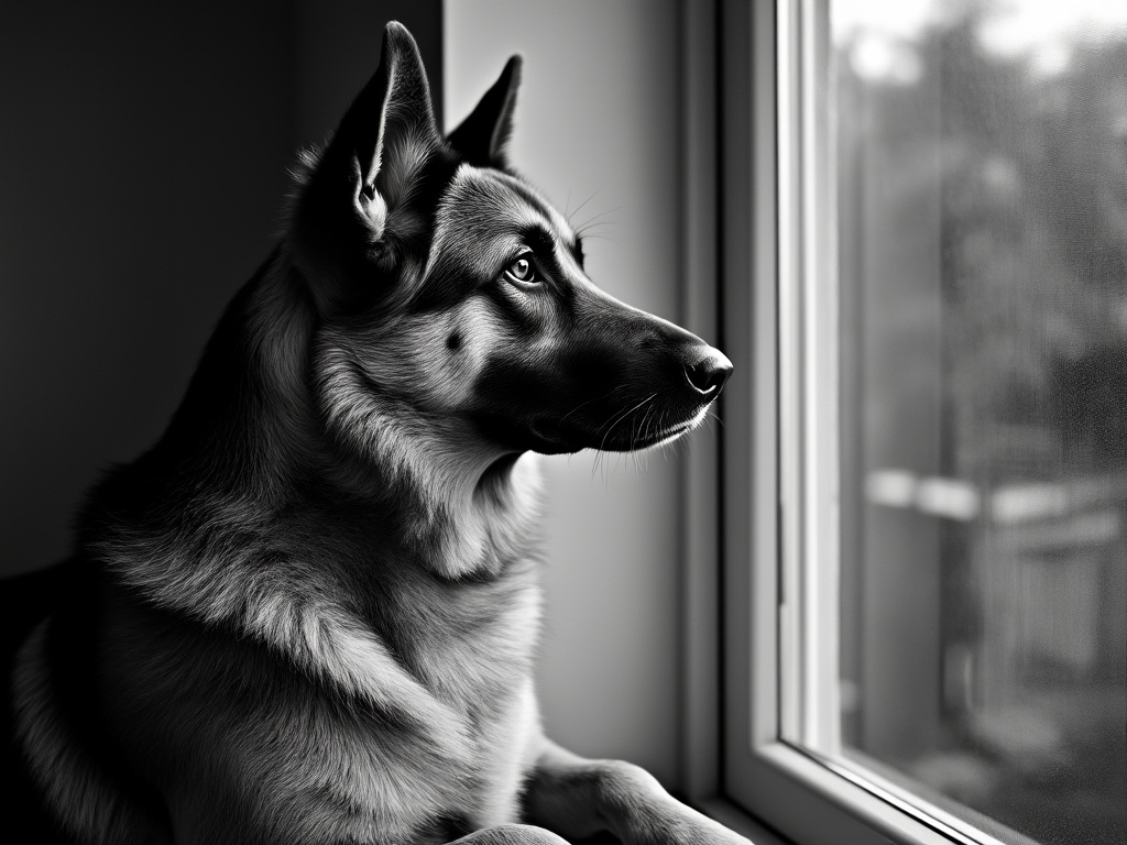Ansel Adams German Shepherd 9