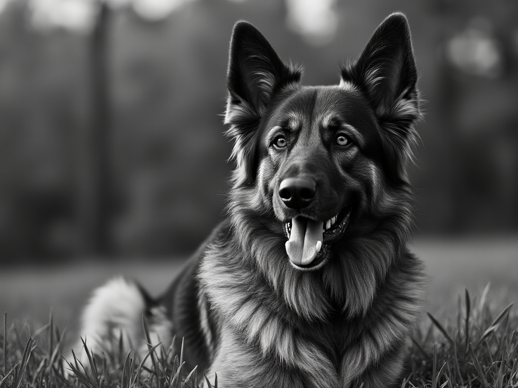 Ansel Adams German Shepherds Cover