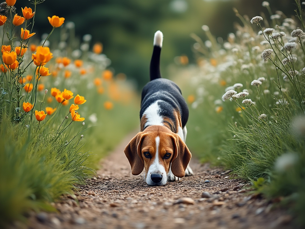 Claude Monet Beagle 9