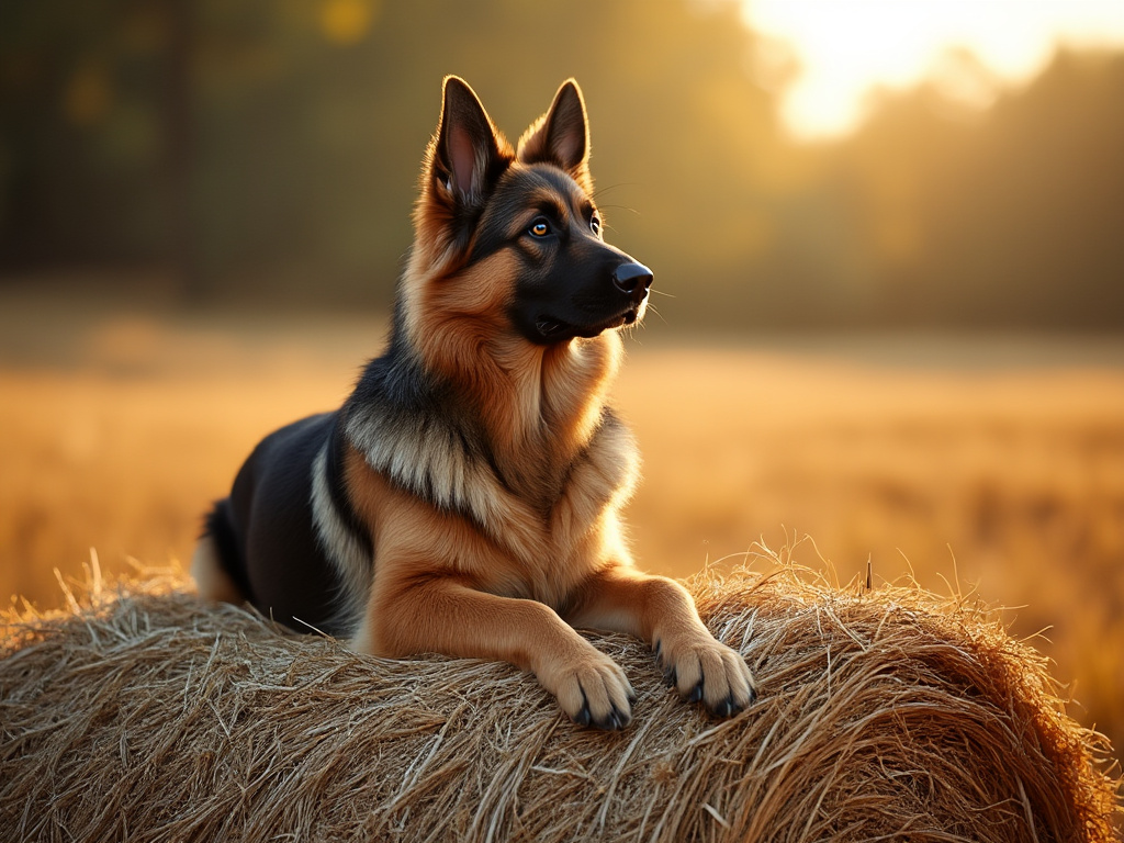 Claude Monet German Shepherds Cover