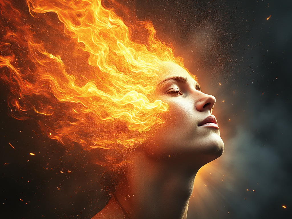Burning Lady 1
