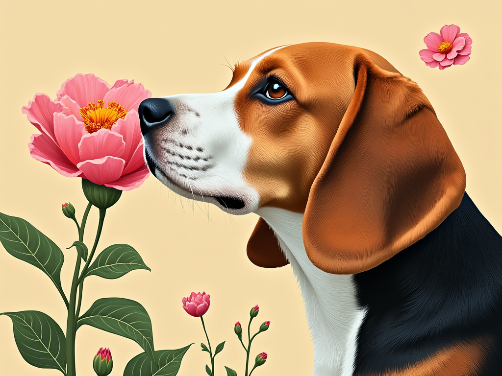 Georgia Okeeffe Beagle 12