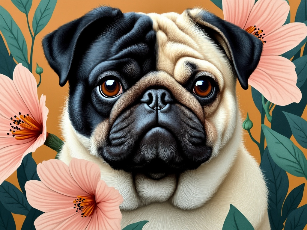 Georgia Keeffe Pugs Cover