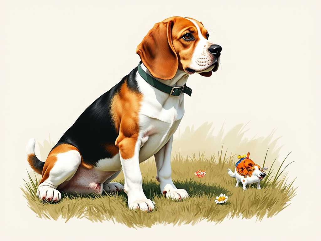 Norman Rockwell Beagles Cover
