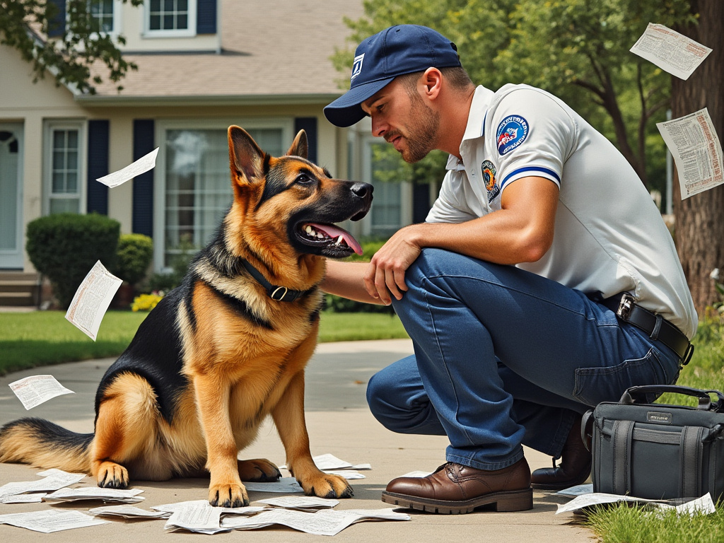 Norman Rockwell German Shepherds Cover