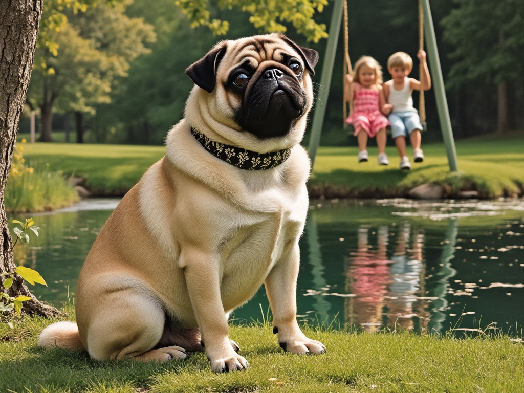 Norman Rockwell Pug 10