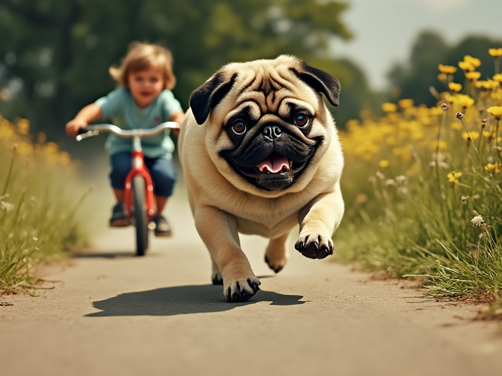 Norman Rockwell Pug 12