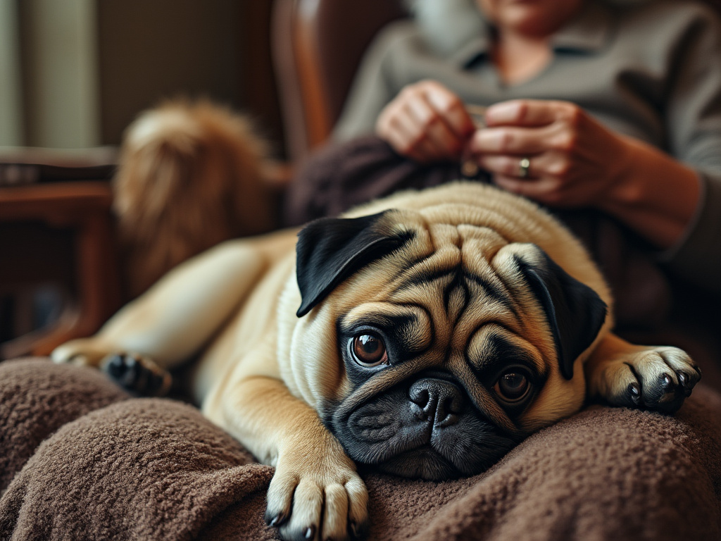 Norman Rockwell Pug 6