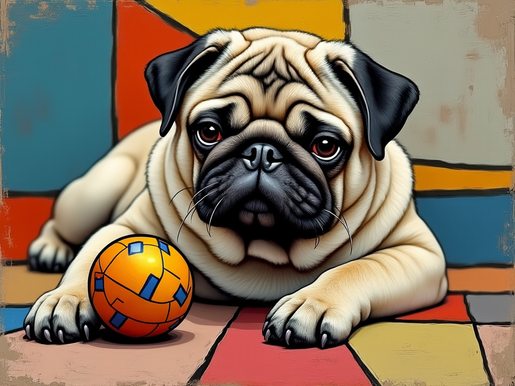 Picasso Pug 3
