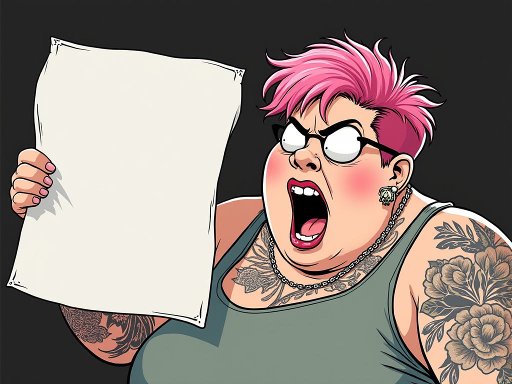 Angry Liberal Woman 2