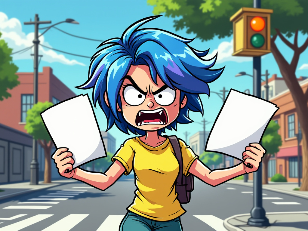 Angry Liberal Woman 3